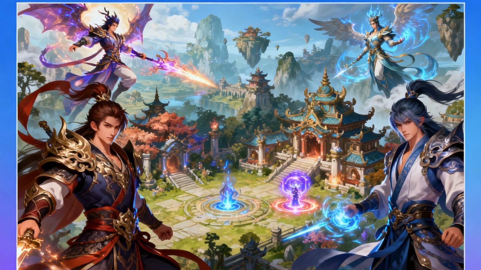 亿万28新游上线公告，展示游戏原画与开服时间