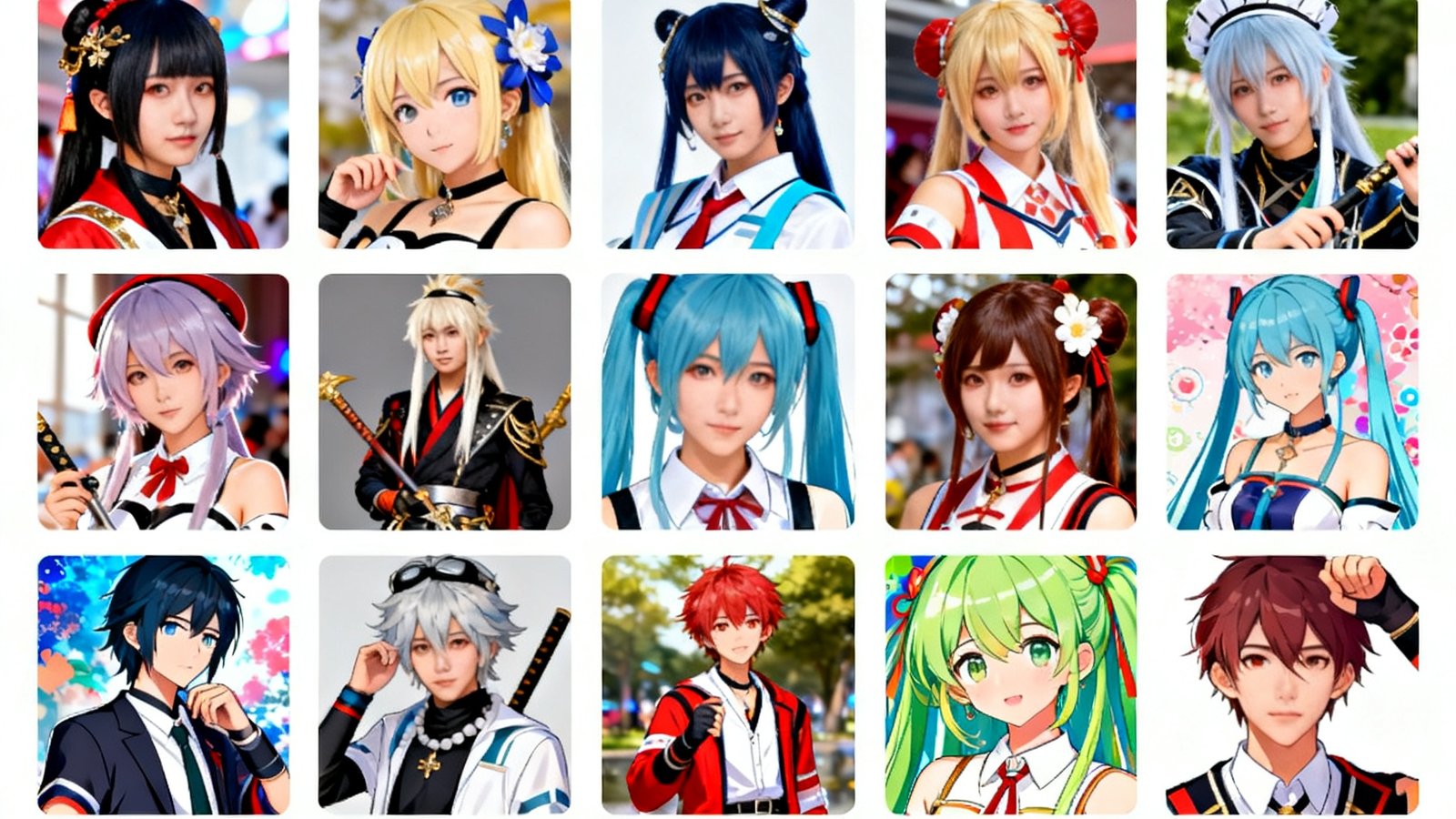 亿万28二次元板块展示玩家创作的cosplay与同人画作